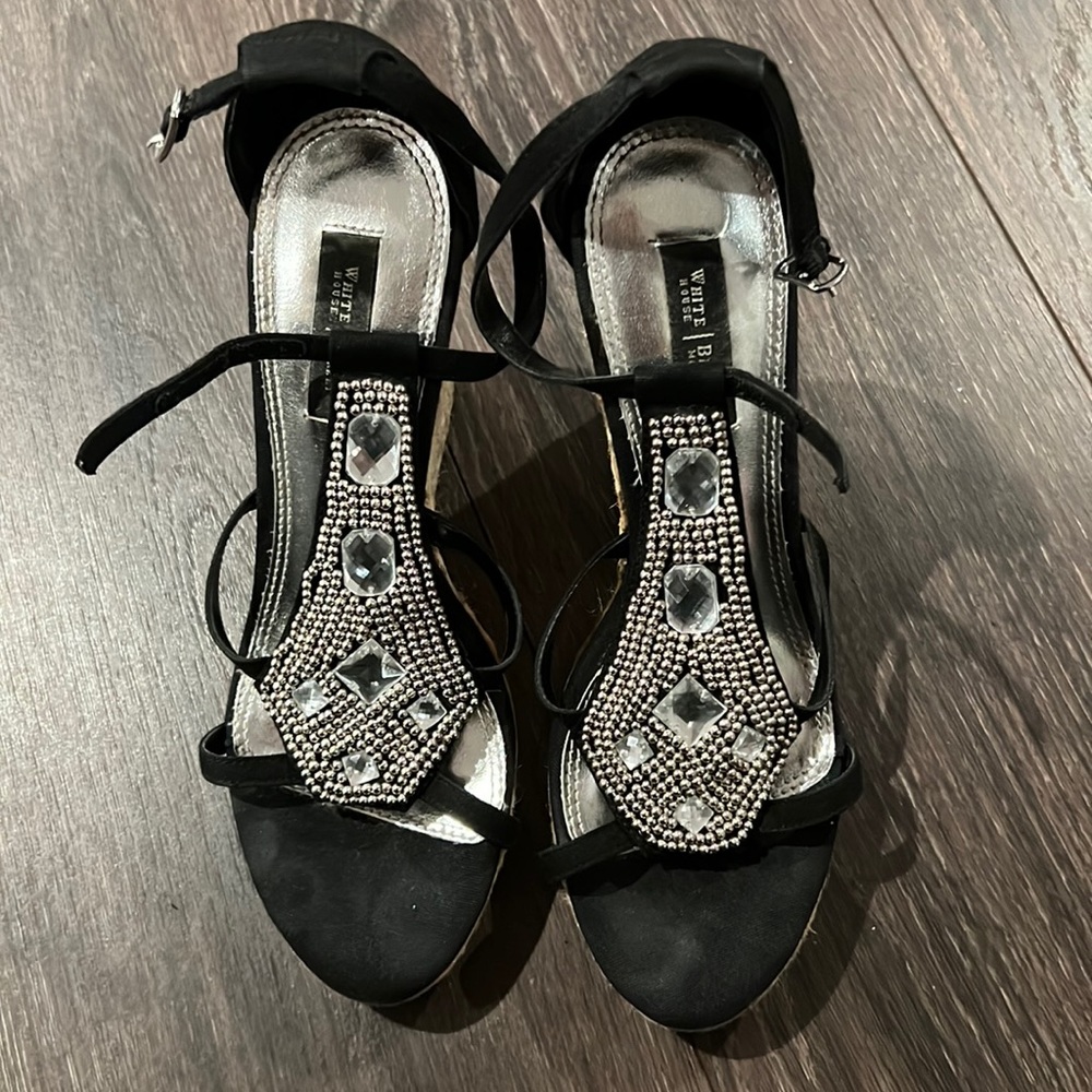 White House Black Market wedge sandals